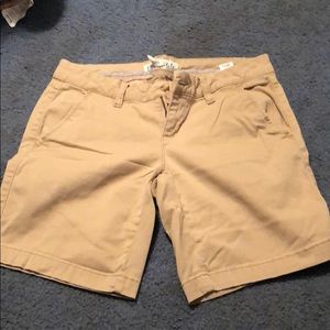 Tan shorts